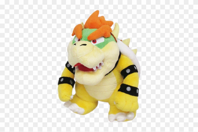 Little Buddy - Mario - Plush - Bowser - 10 Inch - Plush Bowser Clipart #454653