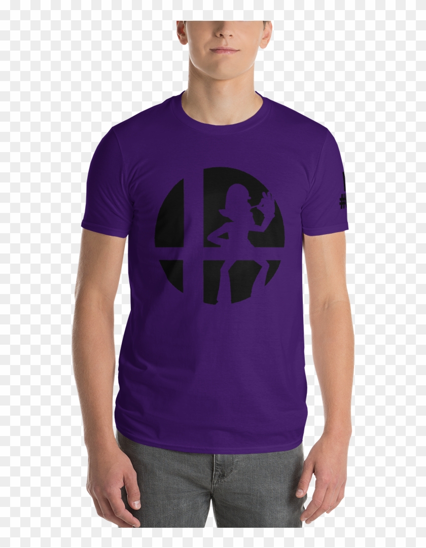 Waluigi Short Sleeve T Shirt - Maui 2018 T Shirt Clipart #454950