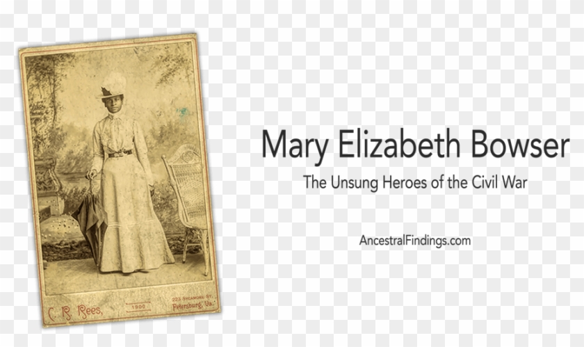 Mary Elizabeth Bowser - Vintage Clothing Clipart #454994