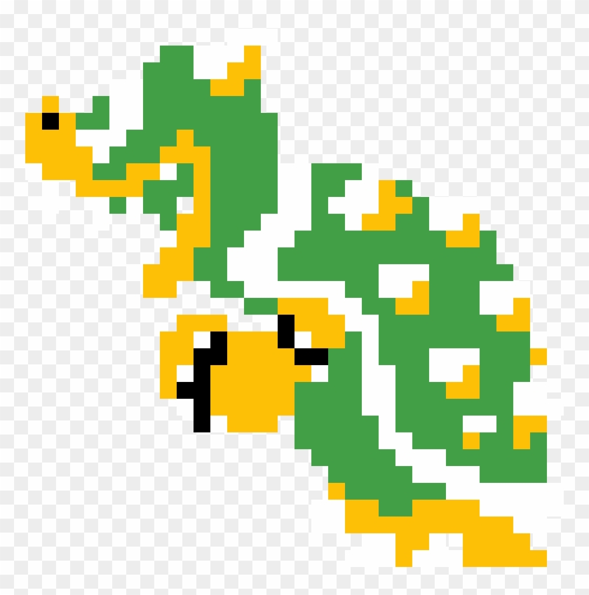 Bowser - Super Mario Bros 8 Bit Bowser Clipart #455063