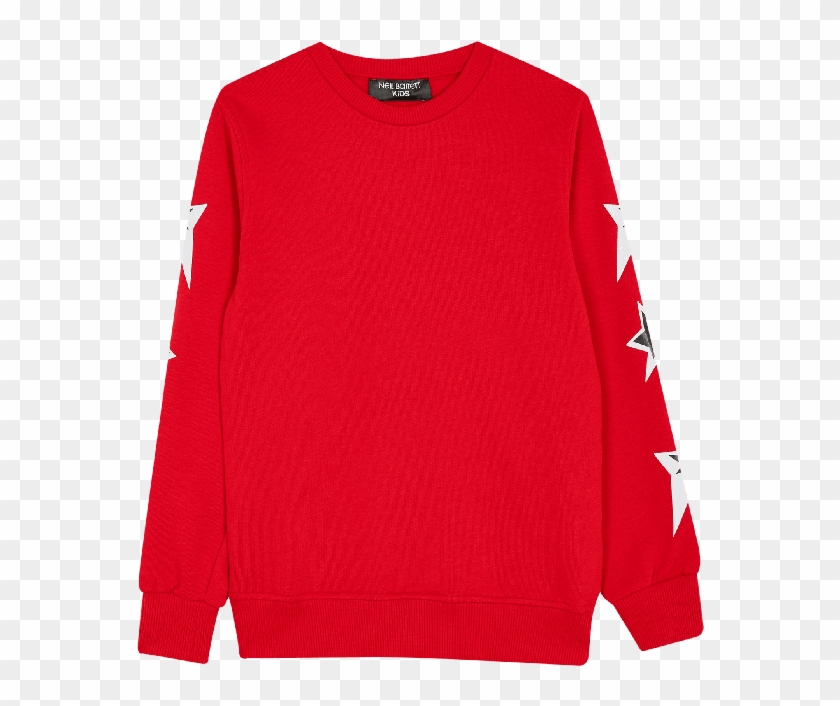 Red Star Motif Sweatshirt - Under Armour Clipart #455104