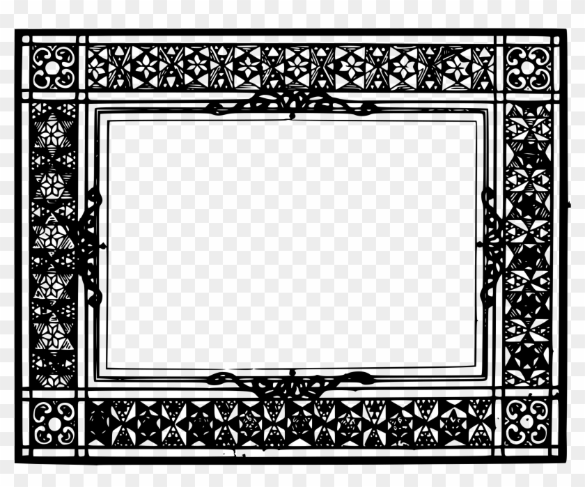 Picture Black And White Library Old - Old Frame Clipart #456150