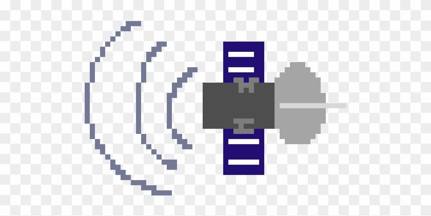 Satellite - Yin And Yang Pixelated Clipart