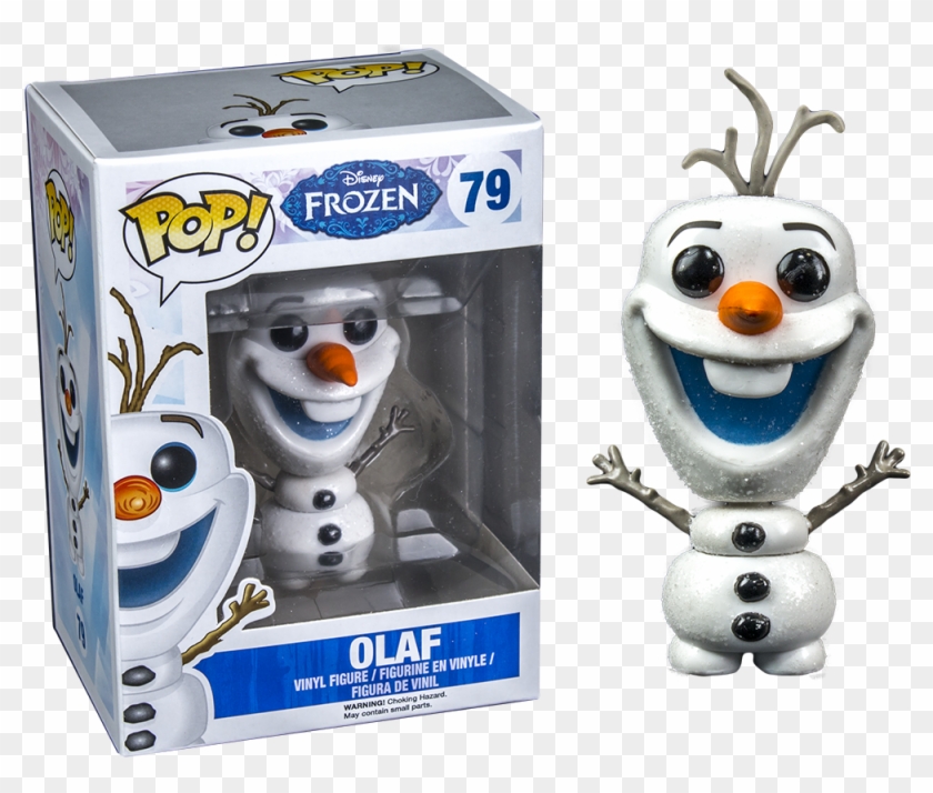 Glitter Olaf Pop Vinyl Figure - Funko Pop Olaf Clipart