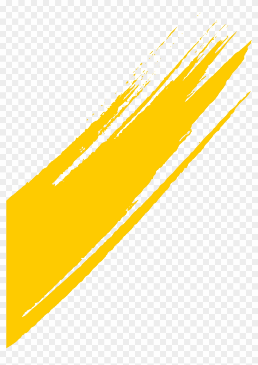 Arc Brush3 Yellow Png - Graphics Clipart