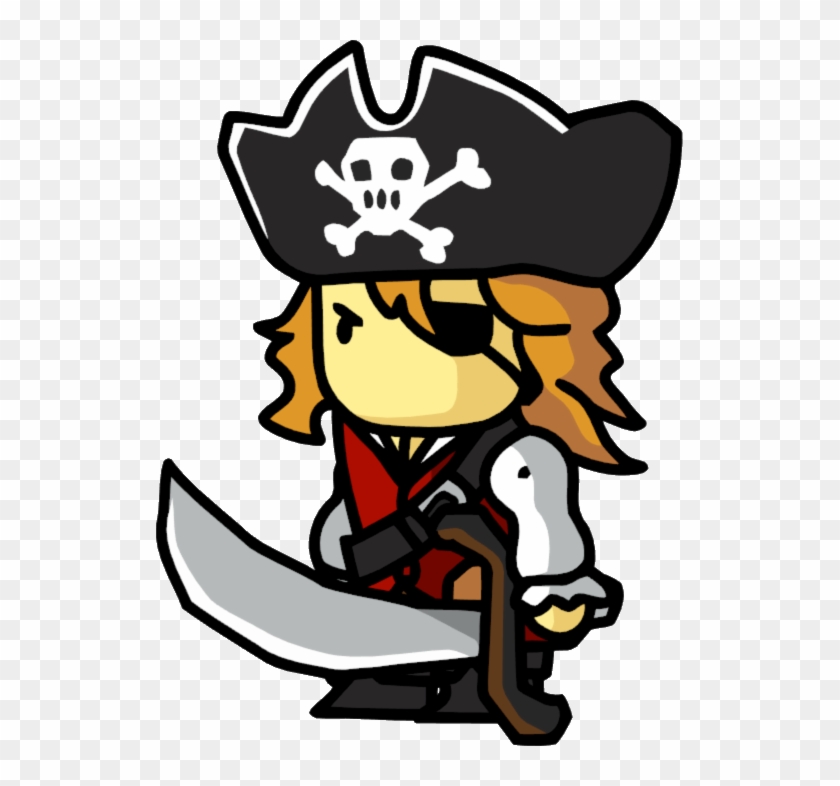 Pirate Png High-quality Image - Scribblenauts Pirate Clipart #456788