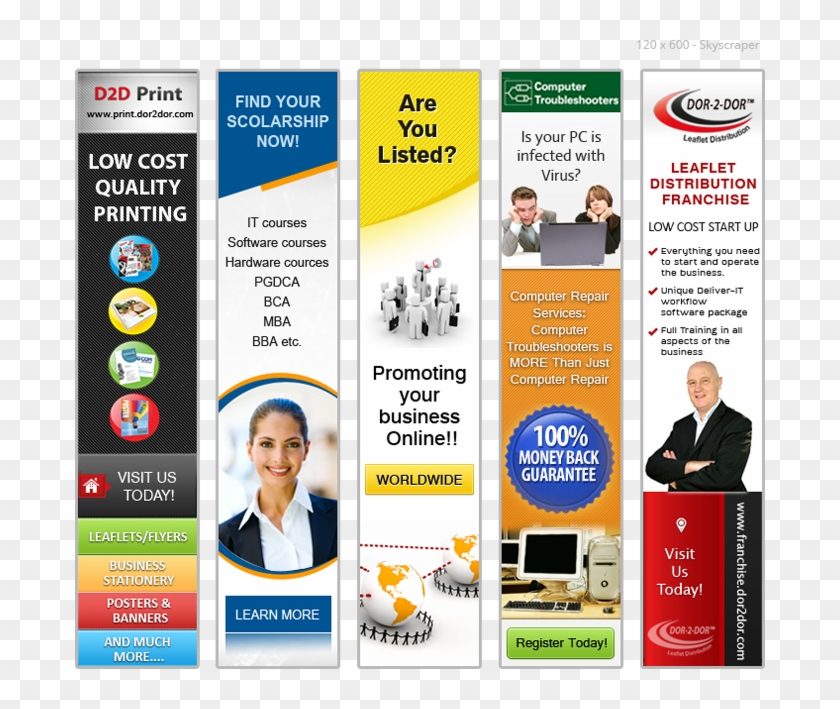 Static & Banner Design Portfolio - Business People Clipart