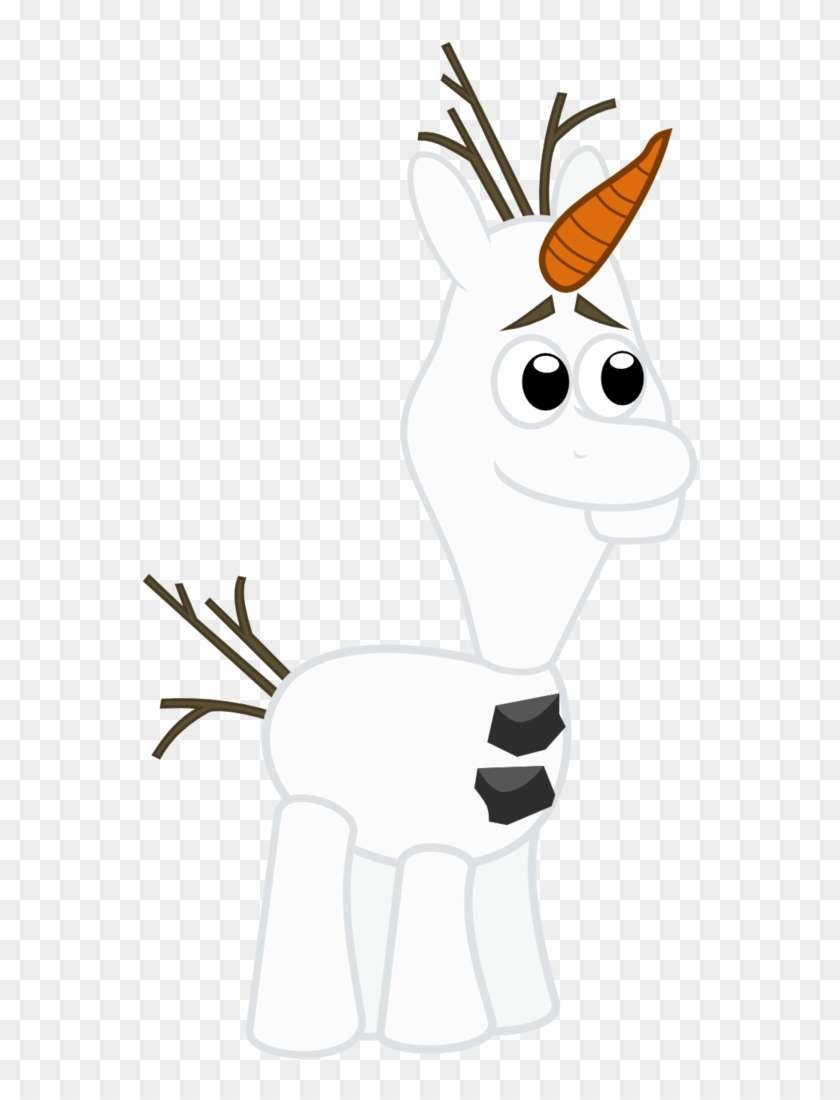 Frozen Olaf By Pivociarz-d74orm7 - Olaf Unicorn Clipart #456959