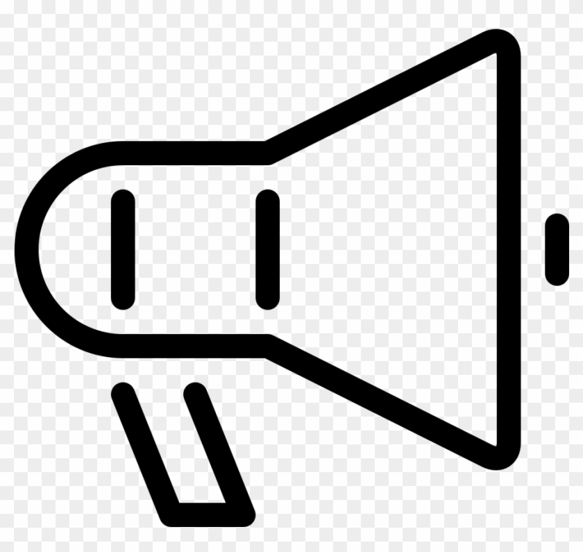 Megaphone Multimedia Music Megaphone - Marketing Clipart