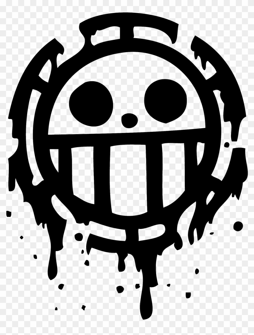 Trafalgar Law Logo Png Clipart #457299