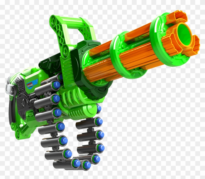 Dart Zone Gatling Gun Clipart