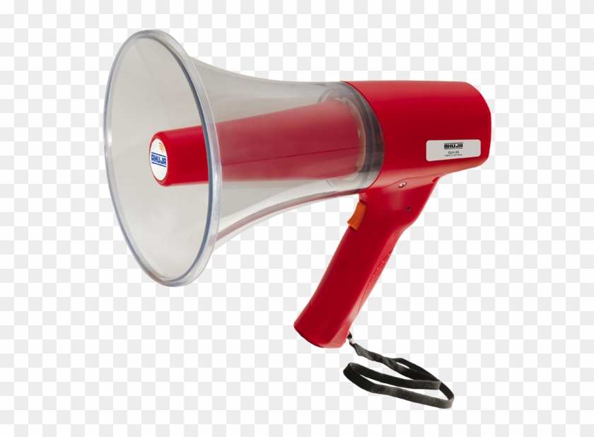 Compact & Lightweight 10w Megaphone,ergonomic Design,transparent - Ahuja Clh 33 Clipart