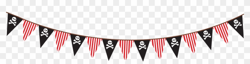 Pirate Banner Png - Pirates Theme Png Clipart #457387