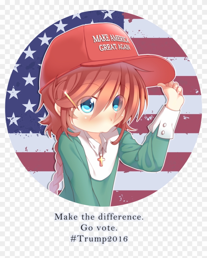 Christ Chan Makes America Great Again - Make America Great Again Chan Clipart