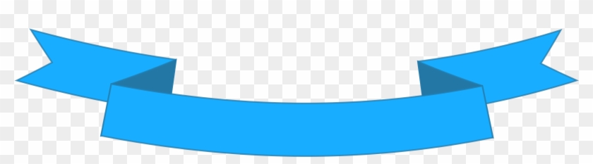 Big Image - Light Blue Blue Banner Clipart