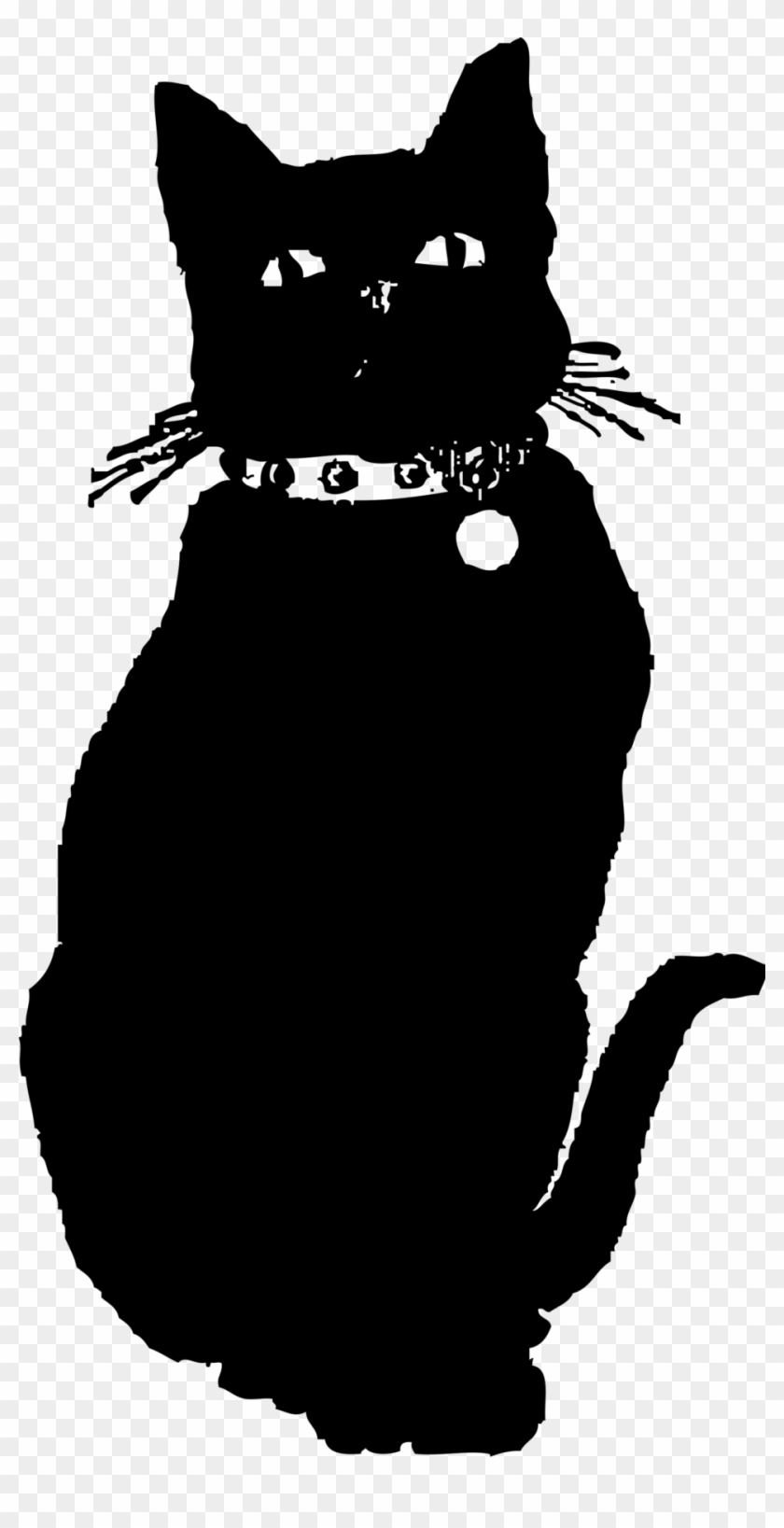 Free Stock Photo - Black Cat Clipart Png Transparent Png #457710
