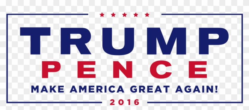 Donald Trump Font - Trump Pence Logo Font Clipart