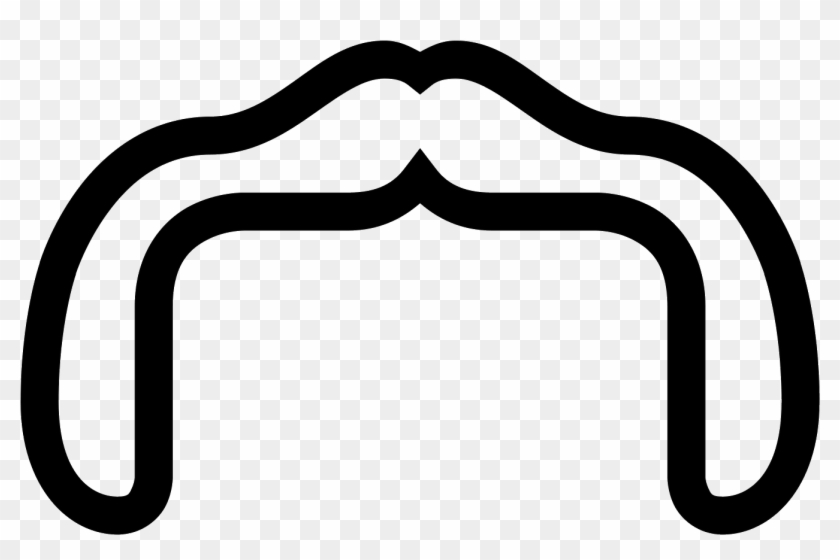 Mustache Clipart Horseshoe - Horseshoe Mustache Png Transparent Png #457997
