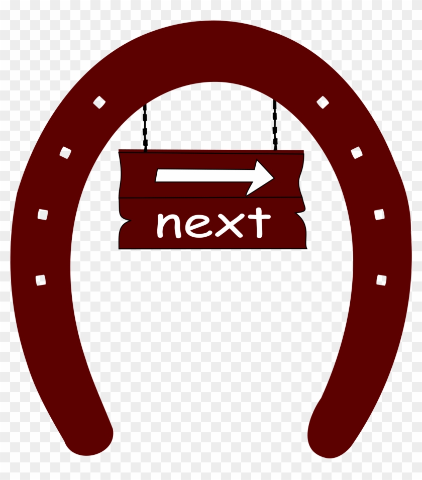This Free Icons Png Design Of Arrow Sign Horseshoe Clipart #458038