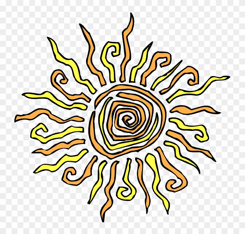 Spiral Sun Png - Sun Clipart Transparent Png