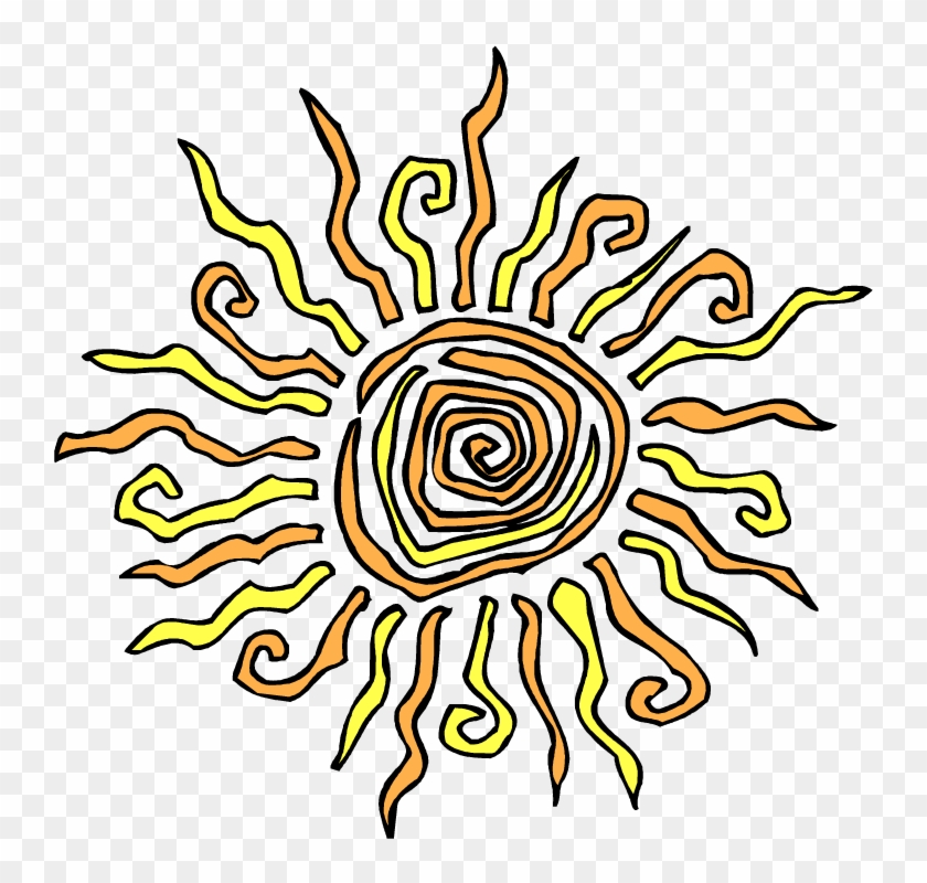 Spiral Sun Png - Sun Clipart Transparent Png #458081