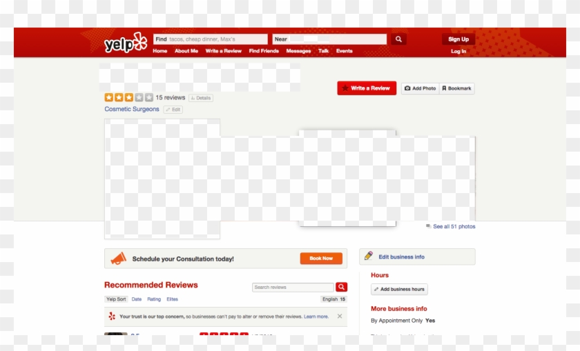It's The Fact That There Are A Total Of 57 Reviews - Yelp Clipart