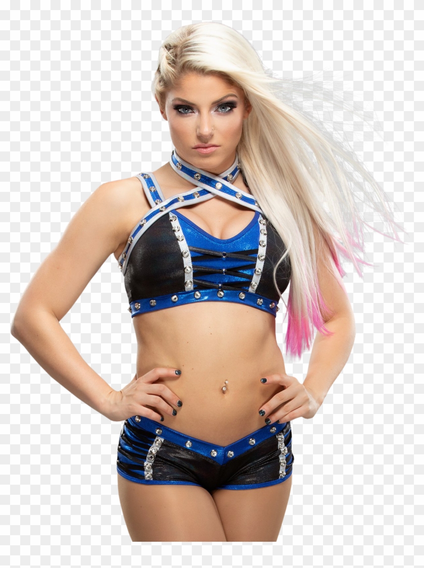 Alexa Bliss, Mandy Rose And Paige Renderspic - Alexa Bliss New Clipart #458902