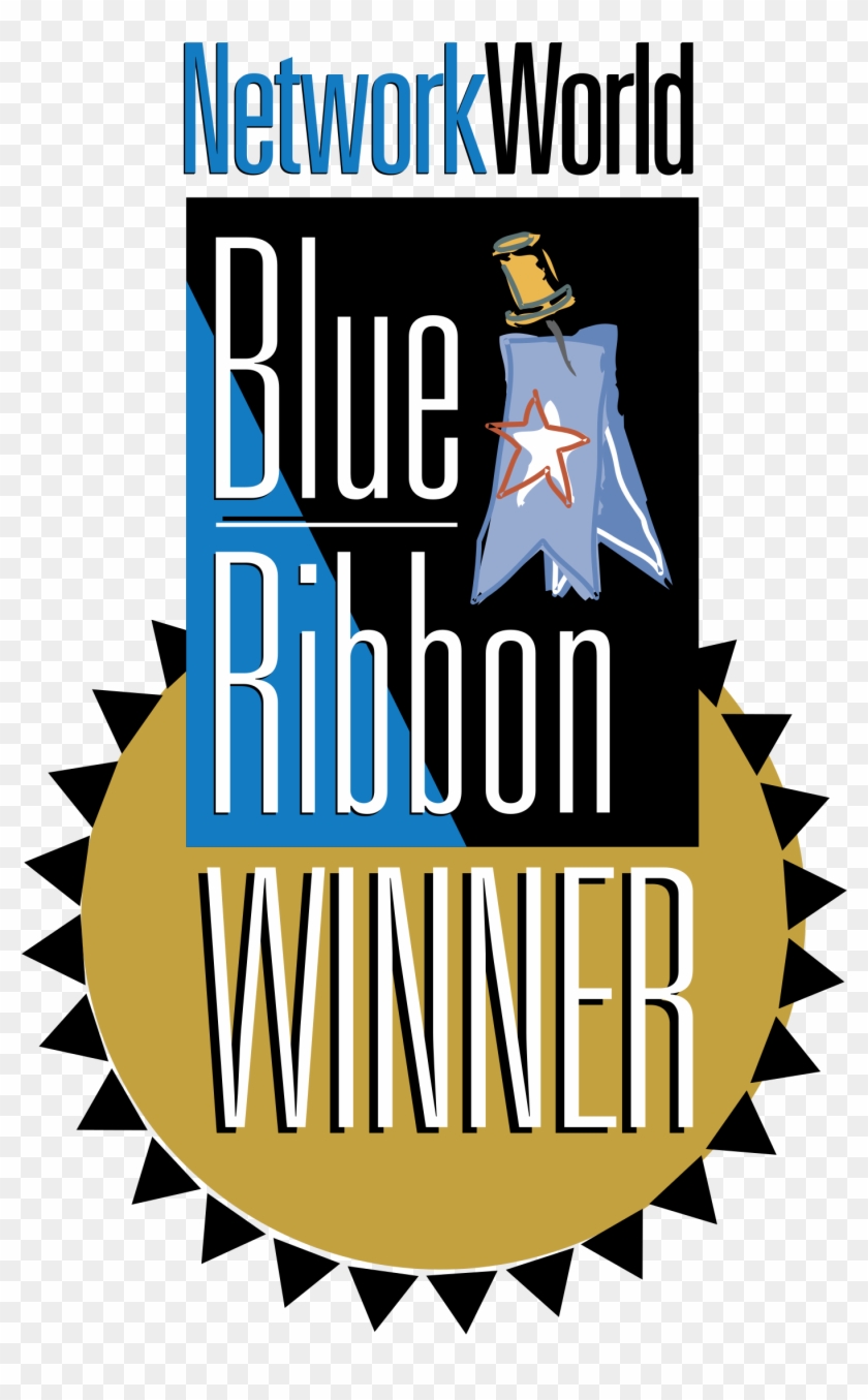 Networkworld Blue Ribbon Winner Logo Png Transparent - All Seeing Eye Illuminati Clipart