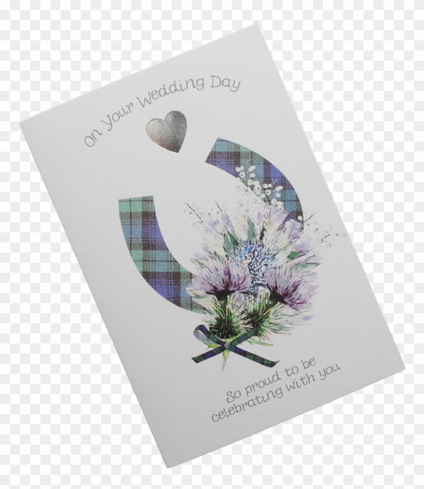 Tartan Horseshoe - Graphic Design Clipart