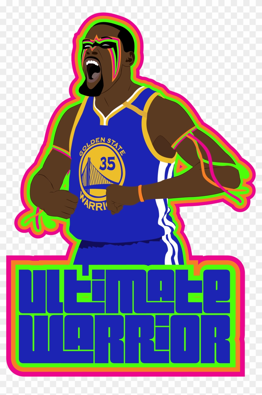 Kevin Durant Ultimate Warrior Illustration - Kevin Durant Logo Design Gsw Clipart