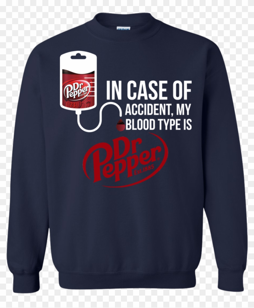 In Case Of Accident My Blood Type Is Pabst Blue Ribbon Clipart #459123