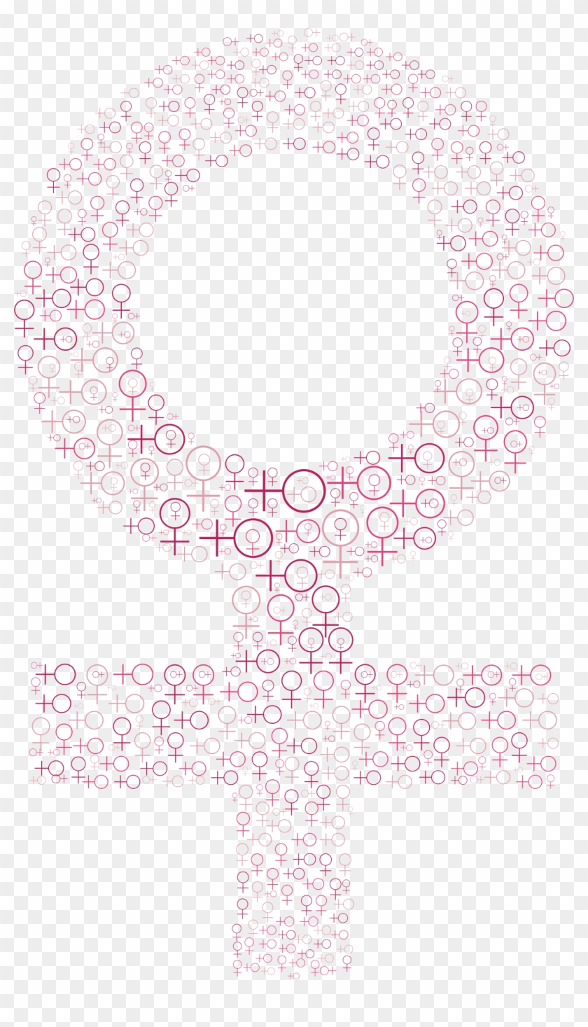 This Free Icons Png Design Of Female Symbol Fractal Clipart #459233