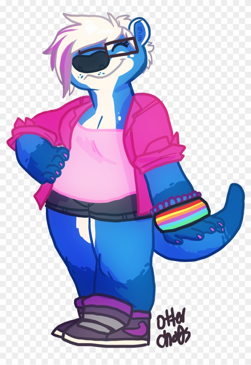 Ottersona V - Cartoon Clipart