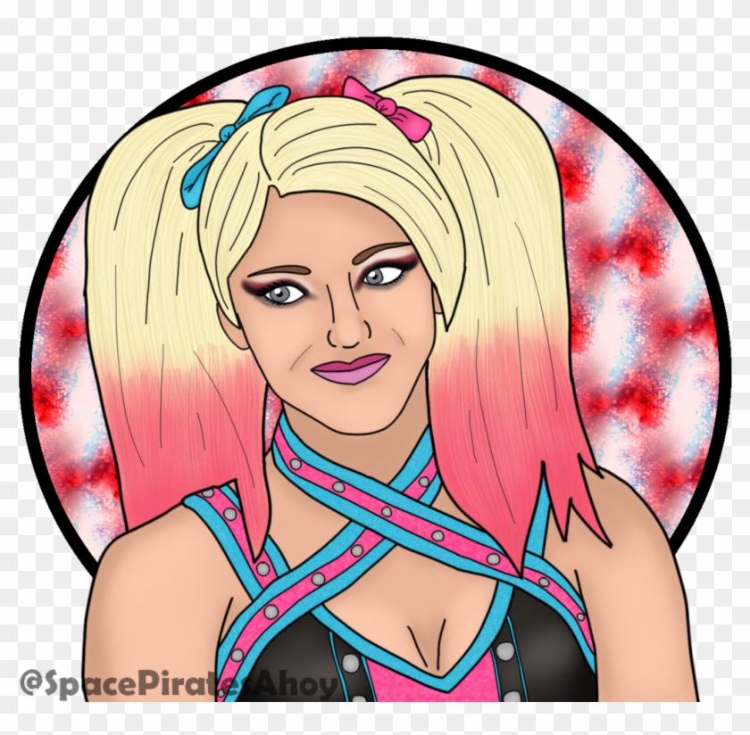 28 Collection Of Wwe Alexa Bliss Drawing Clipart