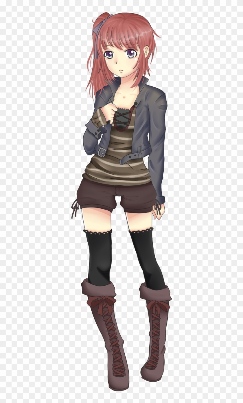 Short Hair Clipart Girl Clipart - Red Haired Girl Transparent - Png Download #459779