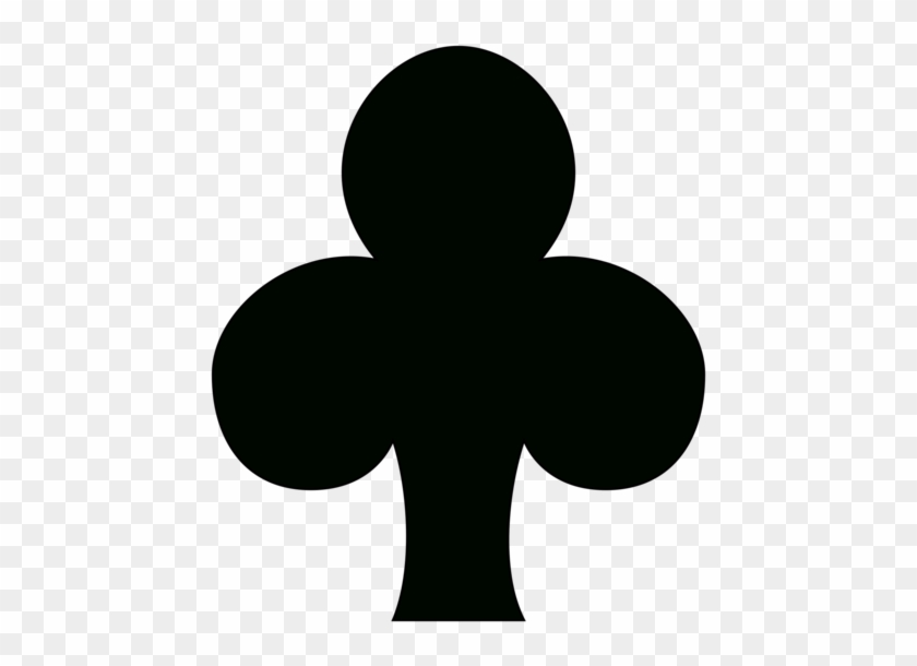 Poker Four-leaf Clover Clubs Sticker - Simbolo Mais Png Clipart #459781