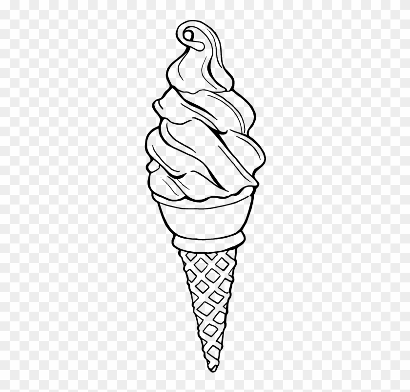 612 X 792 10 - 3 Ice Cream Drawing Clipart #459866