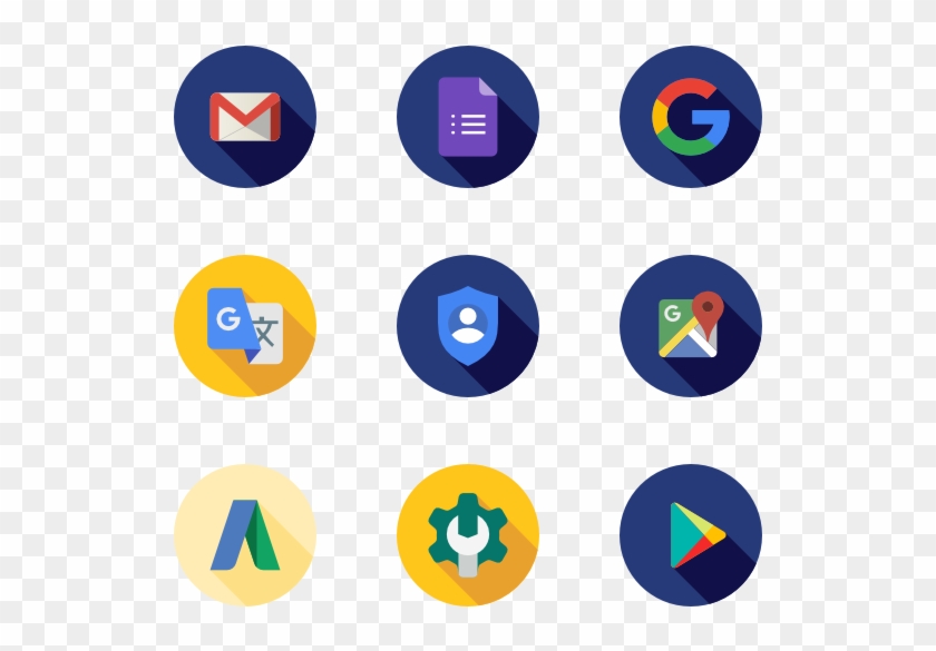 Google Suite - Business Flat Icons Png Clipart #459910