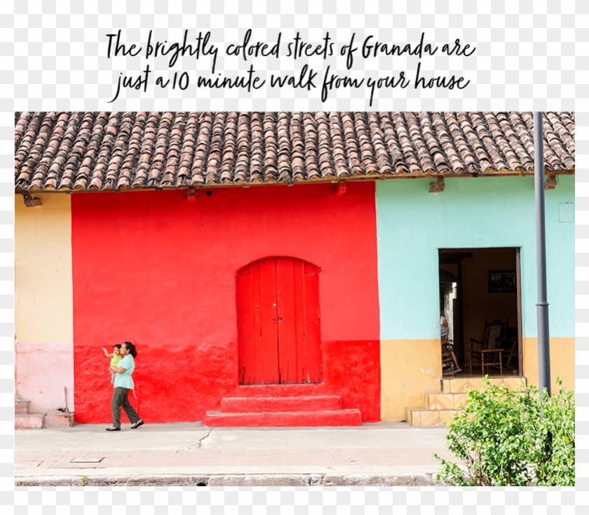 Colorful Streets - Home Door Clipart #4500134