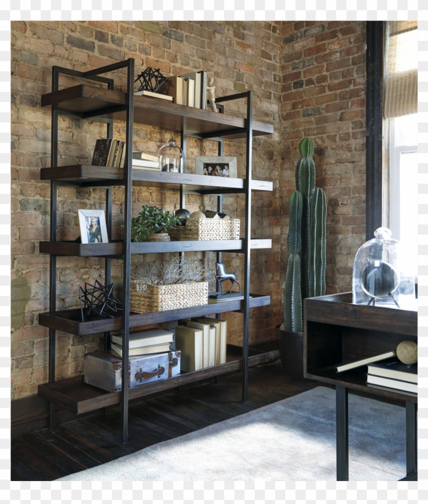 This Ashley Bookcase Makes A Great First Impression - Starmore 76 Bookcase Clipart