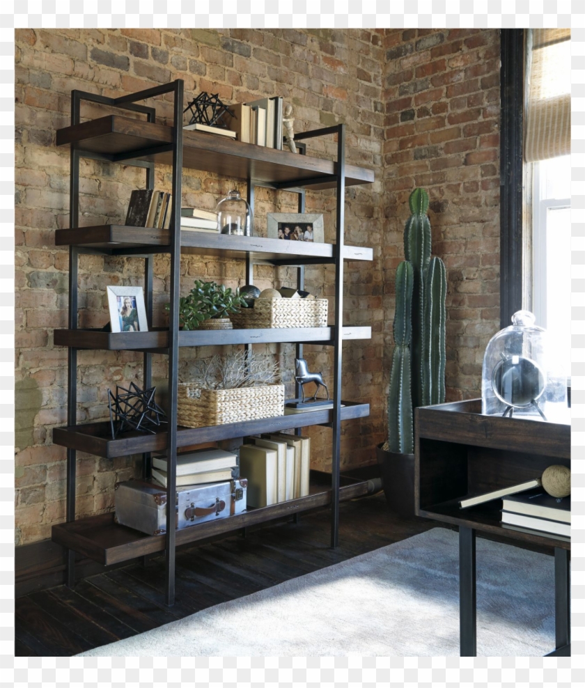This Ashley Bookcase Makes A Great First Impression - Starmore 76 Bookcase Clipart #4500409