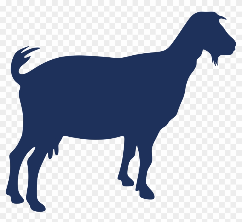 Goat Silhouette Png - Goat Silhouettes Clipart #4501329