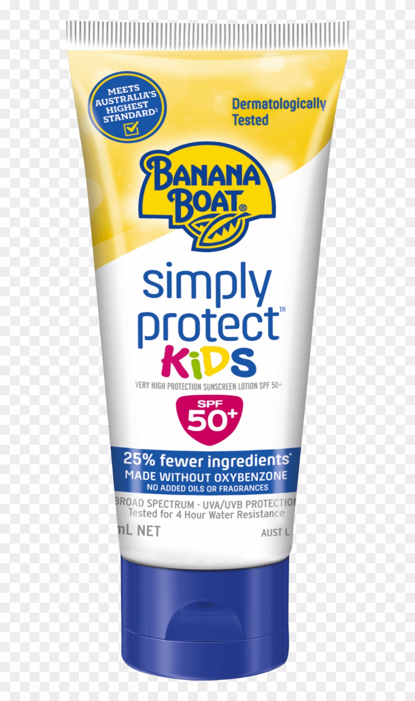 Banana Boat Simplyprotect Kids Lotion - Banana Boat Kids Simply Protect Spf 50 Clipart #4501493