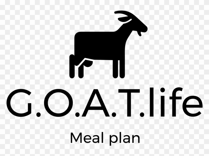 G - O - A - T - Life Meal Plan - Goat Clipart #4501596