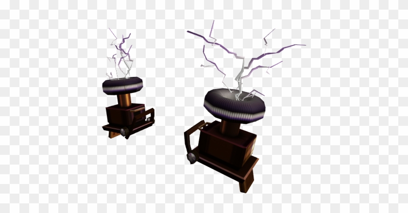 Tesla Coil Pauldrons - Office Chair Clipart #4501828