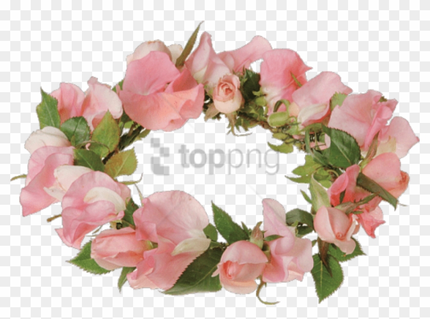 Free Png Transparent Flower Crown Tumblr Png Image - Flowers On Head Png Clipart #4502080