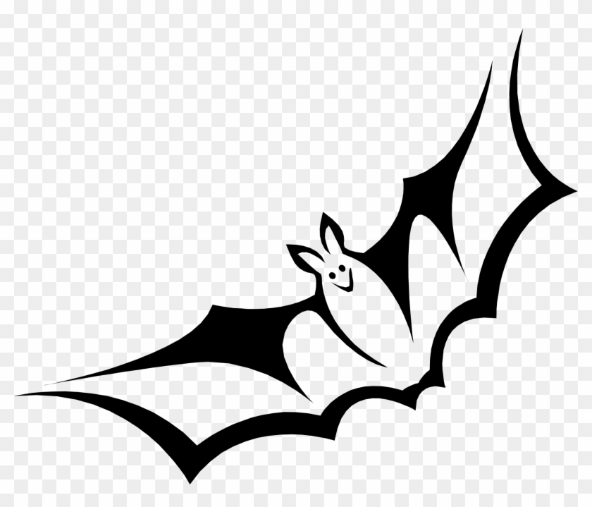 Bat Bird Mammal Wings Flying - Bat Clip Art - Png Download #4502212