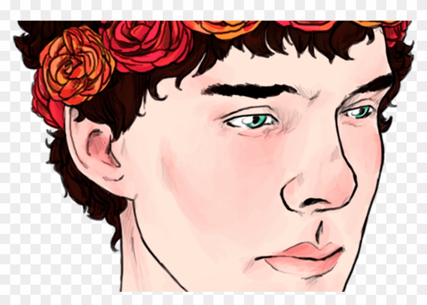 Images Of Tumblr Flower Crown Drawing - Illustration Clipart