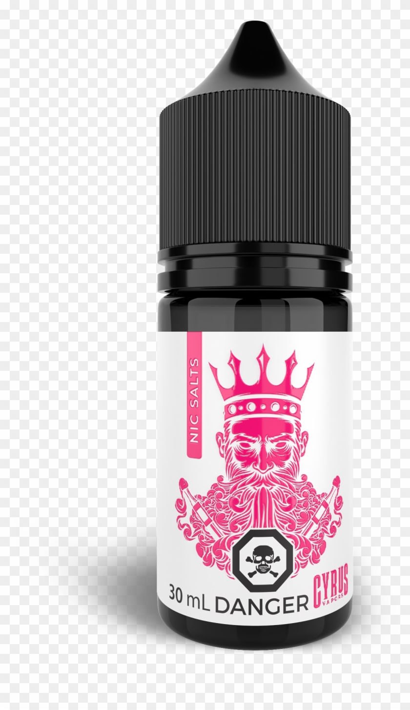 Strawberry Cream Swirl - Bottle Clipart