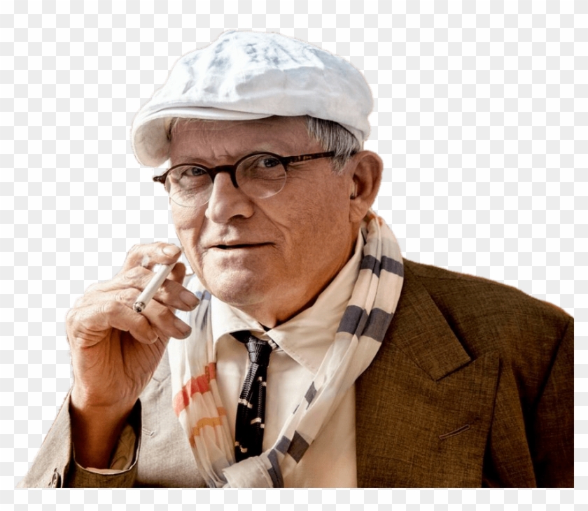 David Hockney Holding A Cigarette - David Hockney Clipart